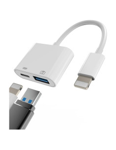 Adaptador Lightning a USB Aksenli para iPhone y iPad