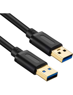 Cable USB 3.0 Macho a Macho 1.5m Jelly Tang Baño de Oro 2