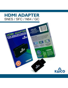Adaptador HDMI Kaico para Nintendo N64, SNES y Gamecube 2
