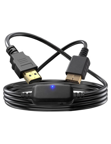 Convertidor HDMI PS2 Herfair 2m - Adaptador S/Video 1080P/720P