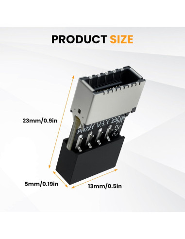 Adaptador USB 2.0 a 3.2 Gen 1 DALQUIS 5g 13x24mm