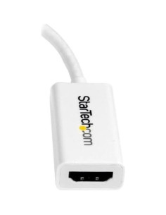 Adaptador Mini DisplayPort a HDMI StarTech 4K 30Hz Blanco 2