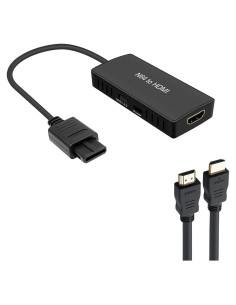 Adaptador Convertidor Y.D.F de N64 a HDMI 16:9/4:3 - Plug & Play