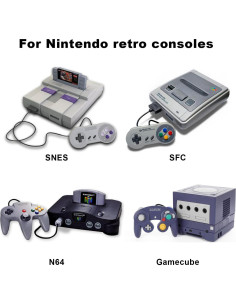 Adaptador Convertidor Y.D.F de N64 a HDMI 16:9/4:3 - Plug & Play 2