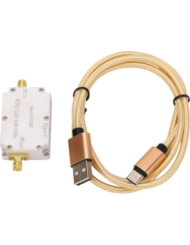 Amplificador LNA de Bajo Ruido WALFRONT 10M-6GHz 20dB