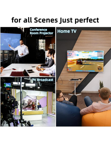 Cable HDMI 4K 7.62m Rommisie Ultra Alta Velocidad 18Gbps