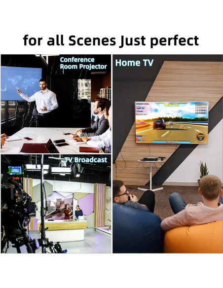 Cable HDMI 4K 7.62m Rommisie Ultra Alta Velocidad 18Gbps