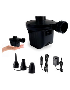 Bomba de Aire Eléctrica Inscool Portátil 3 Boquillas 0.34kg