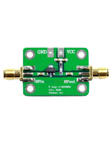 Módulo Amplificador LNA RIEMRITEMRE 5-6000MHz 20dB Bajo Ruido