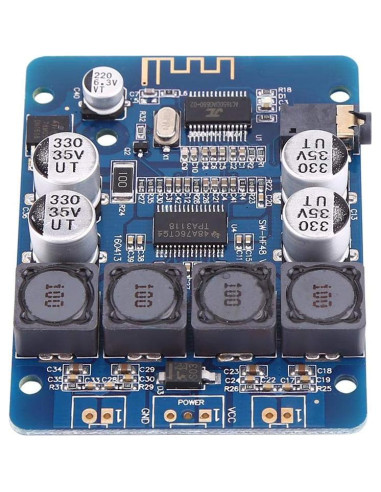 Amplificador Digital Bluetooth Walfront TPA3118 2x30W 8-26V