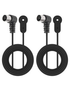 Antena FM Interior 75 Ohm ACEIRMC 1.49m 2 Pcs Conector F