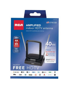 Antena Amplificada Interior RCA ANT310Z para TV y FM 55dB 2