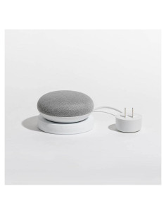 Soporte Organizador de Cables CableCoaster Blanco para HomePod Mini