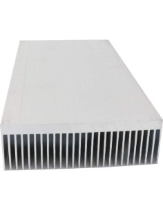 Disipador de Calor de Aluminio XNRTOP 150x80x27 mm Plateado 2