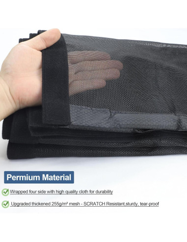 Puerta de Pantalla Magnética Okayavo 73x205 cm Resistente