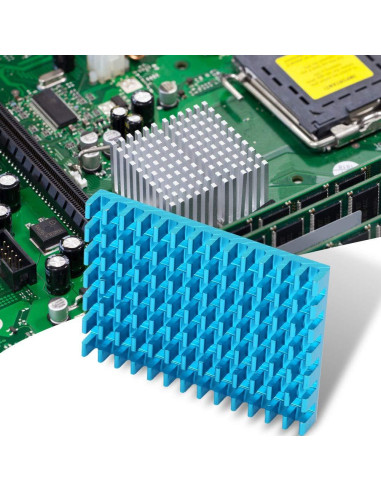 5 Piezas Disipador de Calor de Aluminio 40x30x75mm YWBL-WH