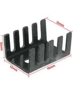 30 Almohadillas de Aislamiento de Aluminio 19x15x10mm FMHXG 2