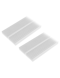 Paquete de 2 Disipadores de Calor Aluminio LT Easiyl 100x60x10mm