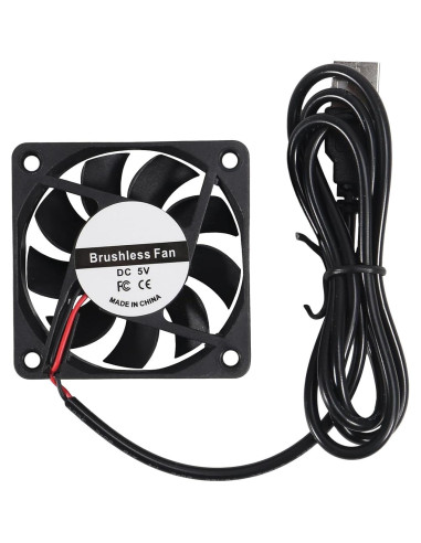 4 Ventiladores USB Sin Escobillas AITAO 6015 60x15mm 5V