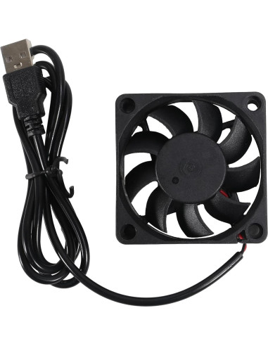 4 Ventiladores USB Sin Escobillas AITAO 6015 60x15mm 5V