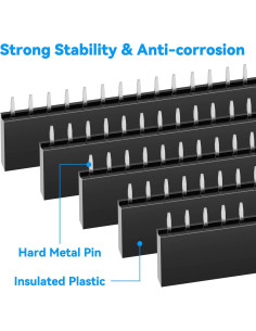 Kit de Conectores de Socket de Encabezado YELUFT 120 Pcs 2.54mm 2