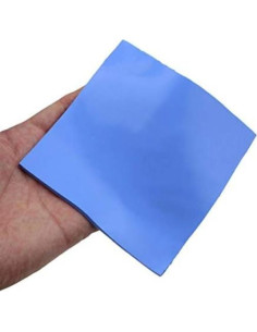 Almohadilla Térmica AIYUNNI 100x100x1.5mm 12 W/mK Silicona 2