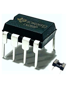 LM358P Amplificador Operacional Dual TI - Paquete de 5