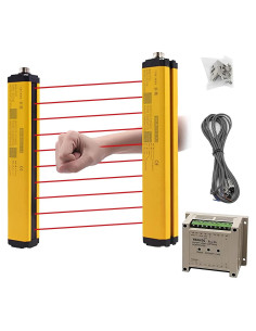 Cortina de Luz de Seguridad CGOLDENWALL 430mm Infrarroja