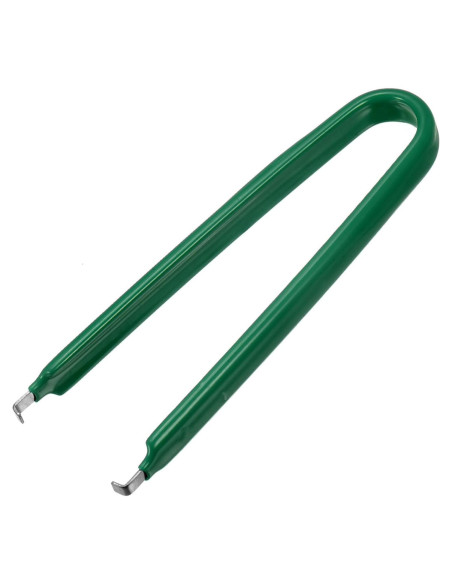 Extractor de Chips IC uxcell Acero Inoxidable Mango Aislante Verde