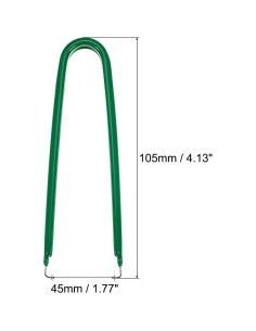 Extractor de Chips IC uxcell Acero Inoxidable Mango Aislante Verde 2