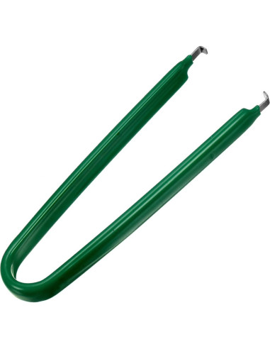 Extractor de Chips IC uxcell Acero Inoxidable Mango Aislante Verde