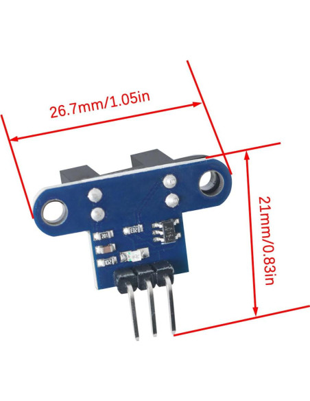 Módulo Sensor Infrarrojo IR 5PCS JJHXSM 3.3V-5V Detección Módulo Sensor Infrarrojo IR 5PCS JJHXSM 3.3V-5V Detección