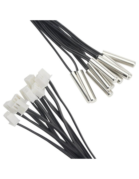 Sonda de Temperatura NTC 10K 10Pcs XLX 100cm Alta Precisión
