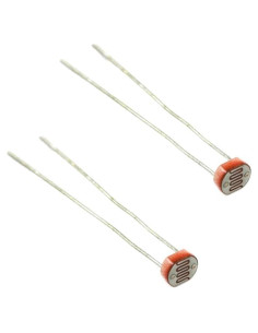 Paquete de 2 Resistores LDR 5mm EX ELECTRONIX EXPRESS