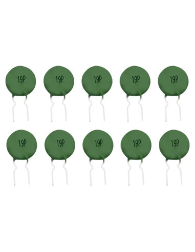 10 Piezas Termistor PTC 19P 100 JEBHANNE para Protección