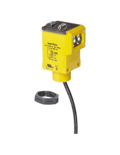 Sensor fotoeléctrico Banner Q45VR3DL Modo Difuso 1.8m IP67