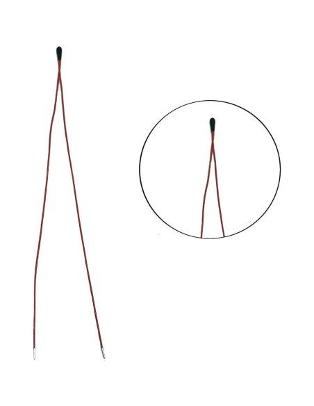 Termistor NTC 10K AILEWEI 10 Pcs 60mm Alta Sensibilidad