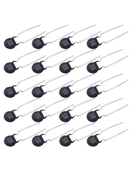 Termistor NTC 5D-9 20PCS 5 Ohm para Control de Corriente