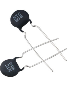 Termistor NTC 5D-9 20PCS 5 Ohm para Control de Corriente 2