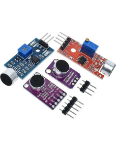 Módulo Sensor de Sonido MAX4466 MAX9814 Amplificador Electrónico 2