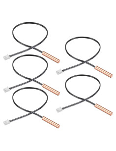 Sonda de Temperatura 5K Akiro 40cm Impermeable Cobre 5 Pcs