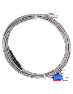 4 Piezas Termopar Tipo K ZIZEV 1m Rango 0-600C