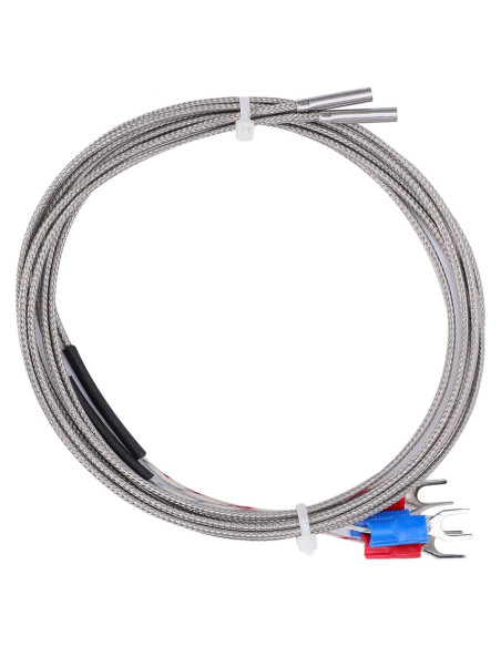 4 Piezas Termopar Tipo K ZIZEV 1m Rango 0-600C