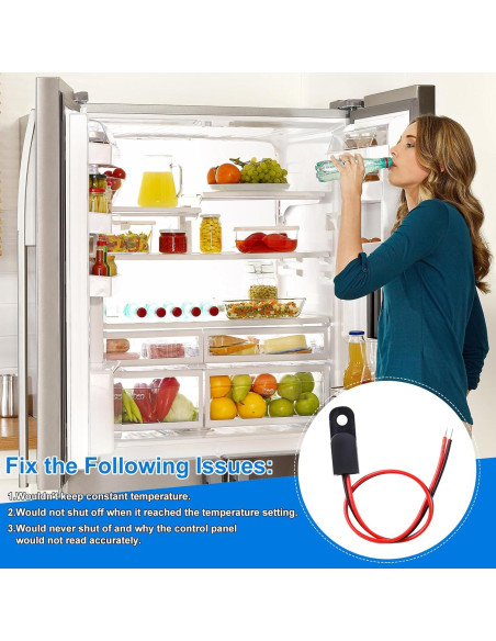 Sensor de Temperatura Congelador Catilon 297018400 Compatible