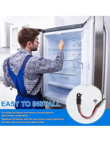 Sensor de Temperatura Congelador Catilon 297018400 Compatible