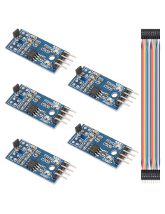 5 Pcs Sensor de Efecto Hall 3144E DKARDU con Cable Dupont