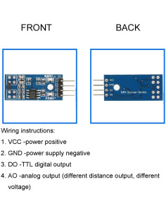 5 Pcs Sensor de Efecto Hall 3144E DKARDU con Cable Dupont 2