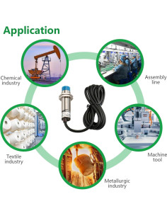 Sensor de Proximidad Capacitivo WENGART LJC18A3-B-Z 10mm 2