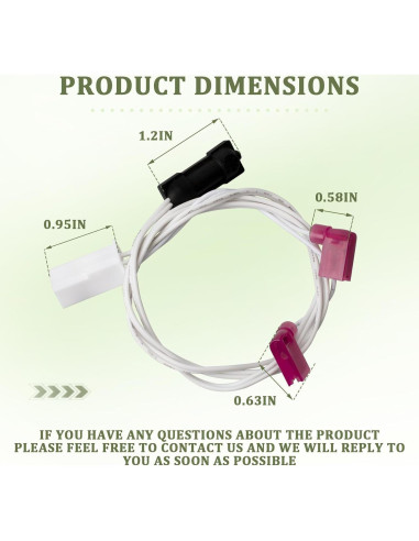 Conjunto de Termistor DZBQ 636658 para Refrigeradores Norcold