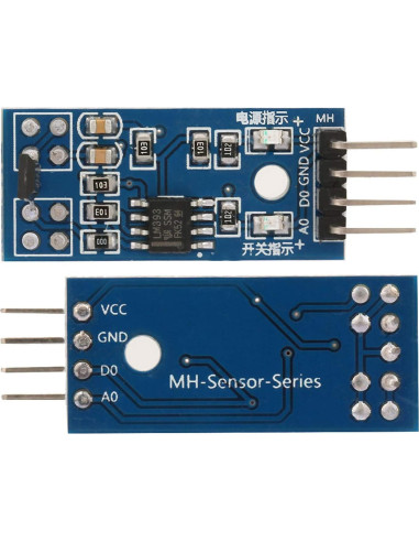 5 Piezas Sensor de Efecto Hall 3144E Walfront 3.3V